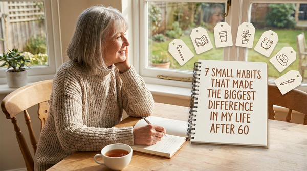 7 SMALL HABITS THAT MADE THE BIGGEST DIFFERENCE IN MY LIFE AFTER 60
