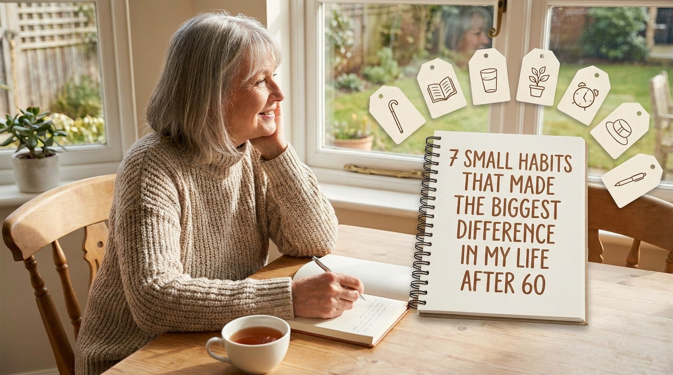 7 SMALL HABITS THAT MADE THE BIGGEST DIFFERENCE IN MY LIFE AFTER 60