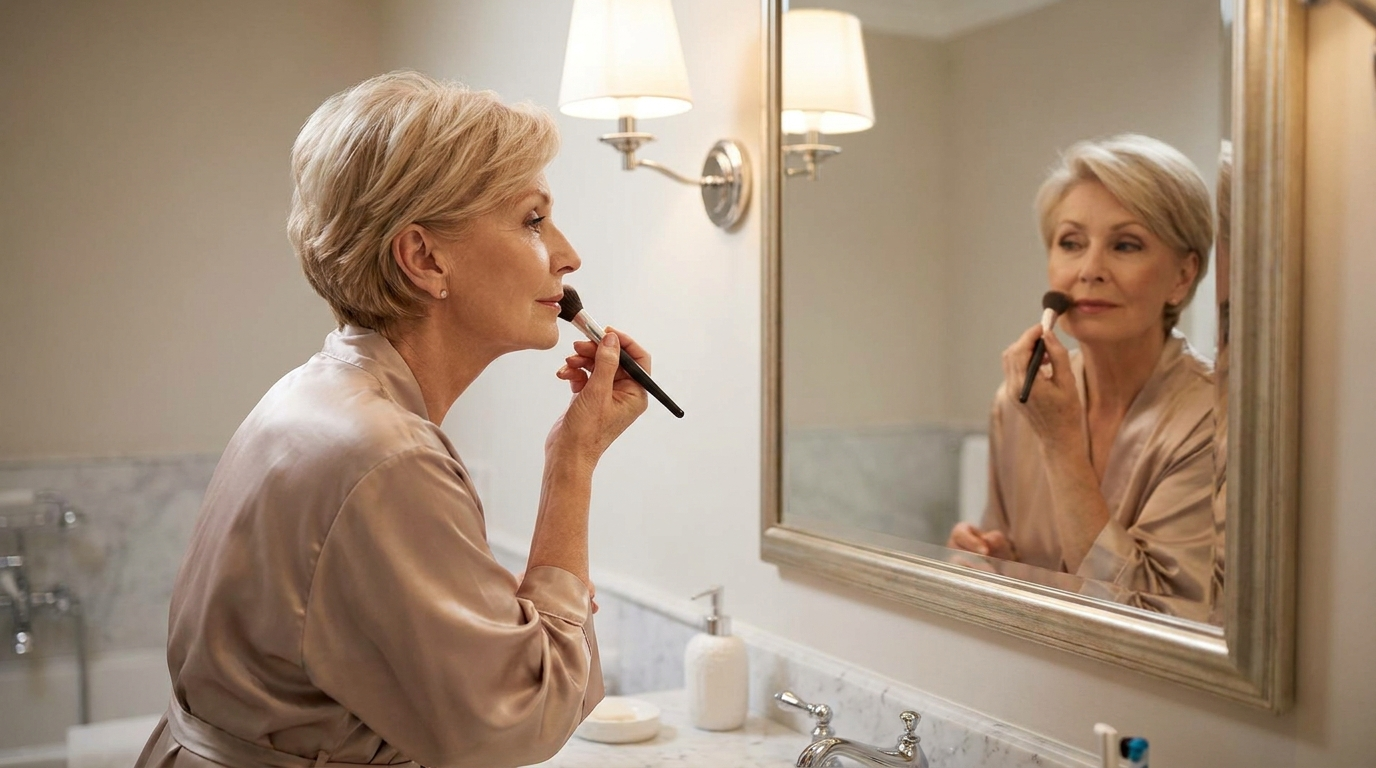 THE #1 MAKEUP MISTAKE THAT'S AGING WOMEN OVER 60 (AND THE 30-SECOND FIX)